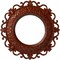 Ekena Millwork Orrington Ceiling Medallion (Fits Canopies up to 6 5/8"), 13 1/4"OD x 6 5/8"ID x 1 1/8"P, Firebrick CM13ORFIF - alternate 1